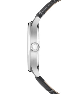 COVER Chapman Moon&Stars Blue, Leather Black, Silver Watch