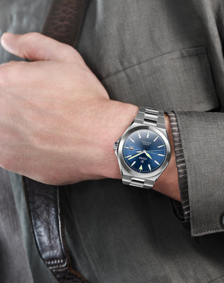 COVER Iconosteel Watch Blue, Silver Color