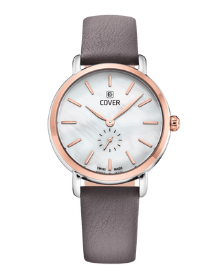 COVER Pearl Dreams White, Violet Leather,  Bicolor Rose Gold