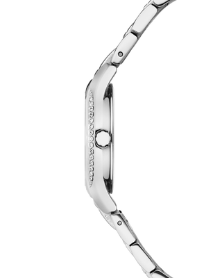 COVER Sandara Crystal Watch, Full Silver