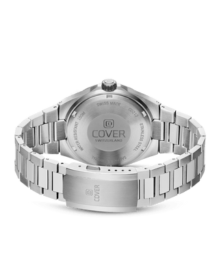 COVER Iconosteel Watch Blue, Silver Color